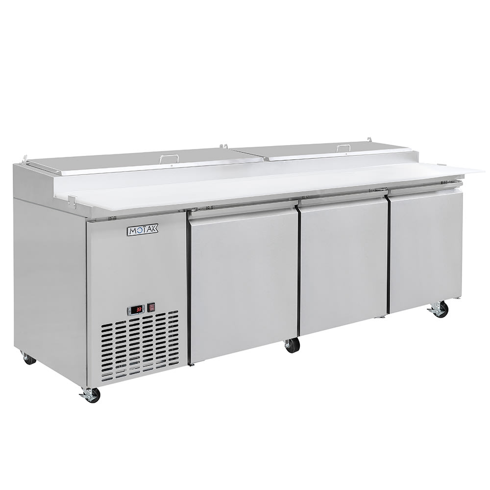 MoTak MPR-93-X 91 7/8" Pizza Prep Table w/ Refrigerated Base, 115v