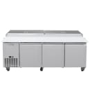 MoTak MPR-93-X 91 7/8" Pizza Prep Table w/ Refrigerated Base, 115v thumbnail 4