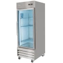 MoTak MSD-1DR-BAL-27-G-X 29" One Section Reach In Refrigerator - (1) Right Hinge Glass Door, 115v thumbnail 5