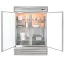 MoTak MSD-2DF-BAL-X 54" Two Section Reach In Freezer, (2) Left/Right Hinge Solid Doors, 115v thumbnail 2