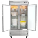 MoTak MSD-2DF-BAL-35-X 39 1/2" Two Section Reach In Freezer, (2) Left/Right Hinge Solid Doors, 115v thumbnail 4