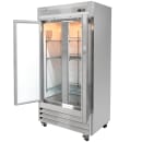 MoTak MSD-2DF-BAL-35-X 39 1/2" Two Section Reach In Freezer, (2) Left/Right Hinge Solid Doors, 115v thumbnail 6