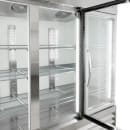 MoTak MSD-3DR-BAL-80-G-X 80 4/5" Three Section Reach In Refrigerator, (3) Left/Right Hinge Glass Doors, 115v thumbnail 8
