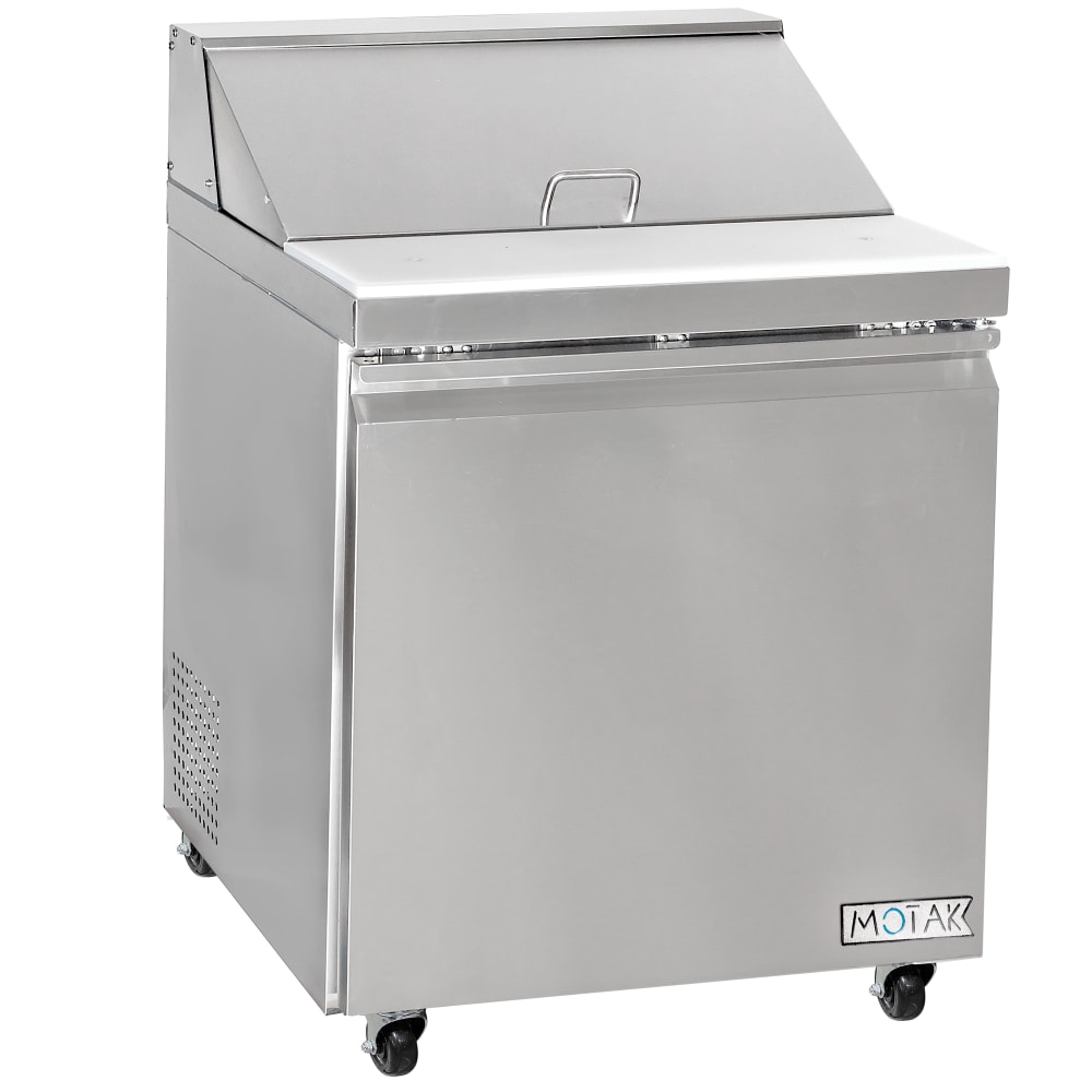 MoTak MST-28-X 27 1/2" Sandwich/Salad Prep Table w/ Refrigerated Base, 115v