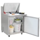 MoTak MST-28-12-X 27 1/2" Mega Top Sandwich/Salad Prep Table w/ Refrigerated Base, 115V thumbnail 2