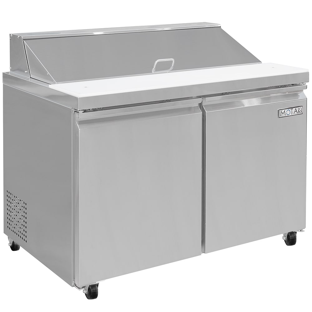 MoTak MST-48-X 46 7/8" Sandwich/Salad Prep Table w/ Refrigerated Base, 115v