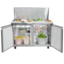 MoTak MST-48-18-X 46 7/8" Mega Top Sandwich/Salad Prep Table w/ Refrigerated Base, 115v thumbnail 4