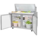 MoTak MST-48-18-X 46 7/8" Mega Top Sandwich/Salad Prep Table w/ Refrigerated Base, 115v thumbnail 6