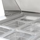 MoTak MST-60-24-X 60 1/5" Mega Top Sandwich/Salad Prep Table w/ Refrigerated Base, 115V thumbnail 19