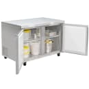 MoTak MUF-48-X 47 1/4" W Undercounter Freezer w/ (2) Section & (2) Door, 115v thumbnail 2
