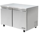 MoTak MUF-48-X 47 1/4" W Undercounter Freezer w/ (2) Section & (2) Door, 115v thumbnail 5