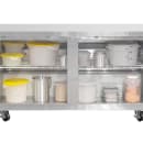 MoTak MUF-60-HC 61 1/5" W Undercounter Freezer w/ (2) Sections & (2) Doors, 115v thumbnail 10
