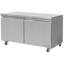 MoTak MUF-60-HC 61 1/5" W Undercounter Freezer w/ (2) Sections & (2) Doors, 115v thumbnail 5