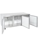 MoTak MUF-72 71 7/10" W Undercounter Freezer w/ (3) Sections & (3) Doors, 115v thumbnail 2