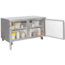 MoTak MUR-60-X 60 1/5" W Undercounter Refrigerator w/ (2) Sections & (2) Doors, 115v thumbnail 2