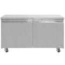 MoTak MUR-60-X 60 1/5" W Undercounter Refrigerator w/ (2) Sections & (2) Doors, 115v thumbnail 3