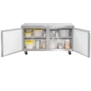 MoTak MUR-60-X 60 1/5" W Undercounter Refrigerator w/ (2) Sections & (2) Doors, 115v thumbnail 4
