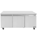 MoTak MUR-72-X 72" W Undercounter Refrigerator w/ (3) Sections & (3) Doors, 115v thumbnail 3