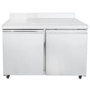 MoTak MWF-48-X 47 1/4" W Worktop Freezer w/ (2) Sections & (2) Doors, 115v thumbnail 3