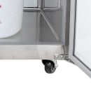 MoTak MWF-48-X 47 1/4" W Worktop Freezer w/ (2) Sections & (2) Doors, 115v thumbnail 7