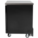 MoTak MBB-1D-27-G-X 23 1/2" Bar Refrigerator - 1 Swinging Glass Door, Black, 115v thumbnail 7