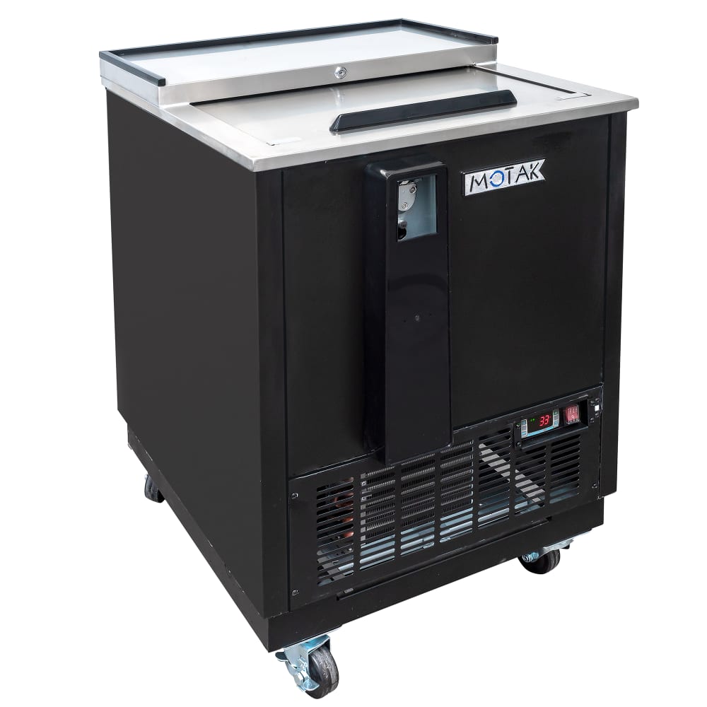 MoTak MBST-25-X 26 3/8" Forced Air Bottle Cooler - Holds (108) 12 oz Bottles, Stainless Interior, 115v