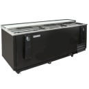 MoTak MBST-80-X 79 1/2" Forced Air Bottle Cooler - Holds (720) 12 oz Bottles, Stainless Interior, 115v thumbnail 2