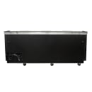 MoTak MBST-80-X 79 1/2" Forced Air Bottle Cooler - Holds (720) 12 oz Bottles, Stainless Interior, 115v thumbnail 9