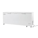 MoTak MCF-20 76" Mobile Chest Freezer w/ (2) Baskets - White, 115v thumbnail 3