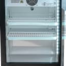 MoTak MCM5-X 24 3/8" Countertop Refrigerated Merchandiser - Swing Door, Black, 115v thumbnail 10