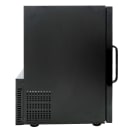 MoTak MCM5-X 24 3/8" Countertop Refrigerated Merchandiser - Swing Door, Black, 115v thumbnail 7