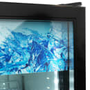 MoTak MCM7-X 24 3/8" Countertop Refrigerated Merchandiser - Swing Door, Black, 115v thumbnail 15