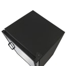 MoTak MCM7-X 24 3/8" Countertop Refrigerated Merchandiser - Swing Door, Black, 115v thumbnail 9