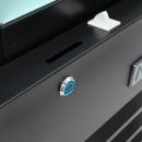 MoTak MGD-1DF-27-X 27 1/8" One Section Display Freezer w/ Swing Door - Bottom Mount Compressor, Black, 115v thumbnail 18