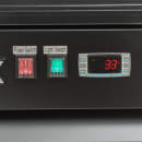 MoTak MGD-1DR-21-X 21 5/8" One Section Glass Door Merchandiser - (1) Right Hinge Doors, Black, 115v thumbnail 11