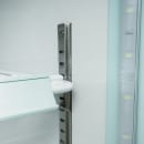 MoTak MGD-1DR-21-X 21 5/8" One Section Glass Door Merchandiser - (1) Right Hinge Doors, Black, 115v thumbnail 16