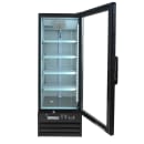 MoTak MGD-1DR-21-X 21 5/8" One Section Glass Door Merchandiser - (1) Right Hinge Doors, Black, 115v thumbnail 4