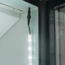 MoTak MGD-1DR-25-X 25 5/8" One Section Glass Door Merchandiser - (1) Right Hinge Doors, Black, 115v thumbnail 20