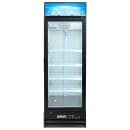 MoTak MGD-1DR-25-X 25 5/8" One Section Glass Door Merchandiser - (1) Right Hinge Doors, Black, 115v thumbnail 3