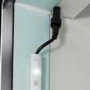 MoTak MGD-3DR-80-X 78 3/8" Three Section Glass Door Merchandiser - (2) Left/Right Hinge Doors, Black, 115v thumbnail 18