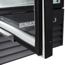 MoTak MGD-3DR-80-X 78 3/8" Three Section Glass Door Merchandiser - (2) Left/Right Hinge Doors, Black, 115v thumbnail 8