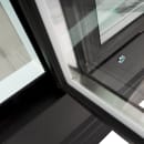 MoTak MGD-3DR-80-X 78 3/8" Three Section Glass Door Merchandiser - (2) Left/Right Hinge Doors, Black, 115v thumbnail 9