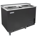 MoTak MGF-49-X 2 Section Glass Chiller w/ 240 Mug Capacity - Black, 115v thumbnail 2