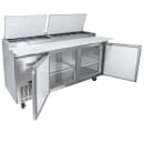 MoTak MPR-70-X 70 7/8" Pizza Prep Table w/ Refrigerated Base, 115v thumbnail 2