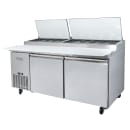 MoTak MPR-70-X 70 7/8" Pizza Prep Table w/ Refrigerated Base, 115v thumbnail 6