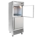 MoTak MSD-2HDF-BAL-X 29" One Section Reach In Freezer, (2) Right Hinge Solid Doors, 115v thumbnail 2
