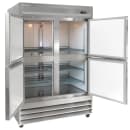 MoTak MSD-4HDF-BAL-X 54" Two Section Reach In Freezer, (4) Left/Right Hinge Solid Doors, 115v thumbnail 2