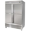 MoTak MSD-4HDF-BAL-X 54" Two Section Reach In Freezer, (4) Left/Right Hinge Solid Doors, 115v thumbnail 7