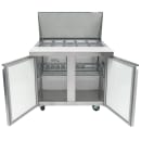 MoTak MST-36-15-X 36 1/4" Mega Top Sandwich/Salad Prep Table w/ Refrigerated Base, 115v thumbnail 4