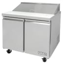 MoTak MST-36-X 36 1/4" Sandwich/Salad Prep Table w/ Refrigerated Base, 115v thumbnail 5